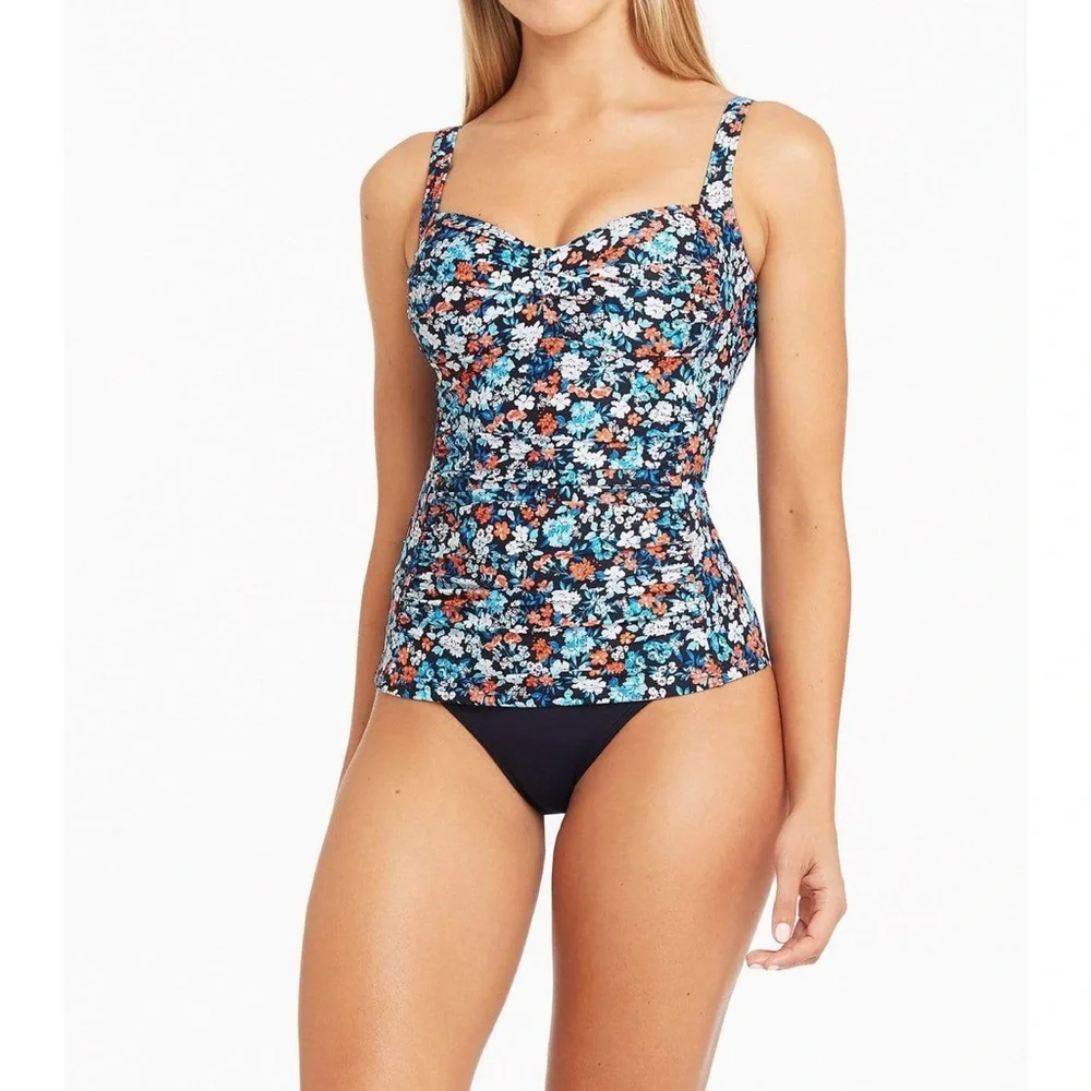 Lands’ End 2 pc Tankini Swimsuit - Picture 3 of 16